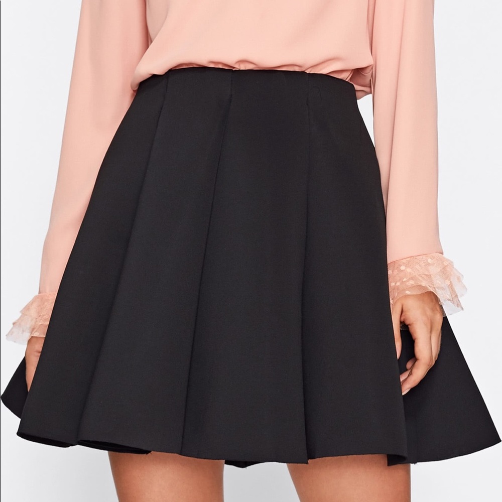 Box Pleated Skirt